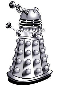 Dalek - rajzfilm illusztráció alkotó: Neale Osborne